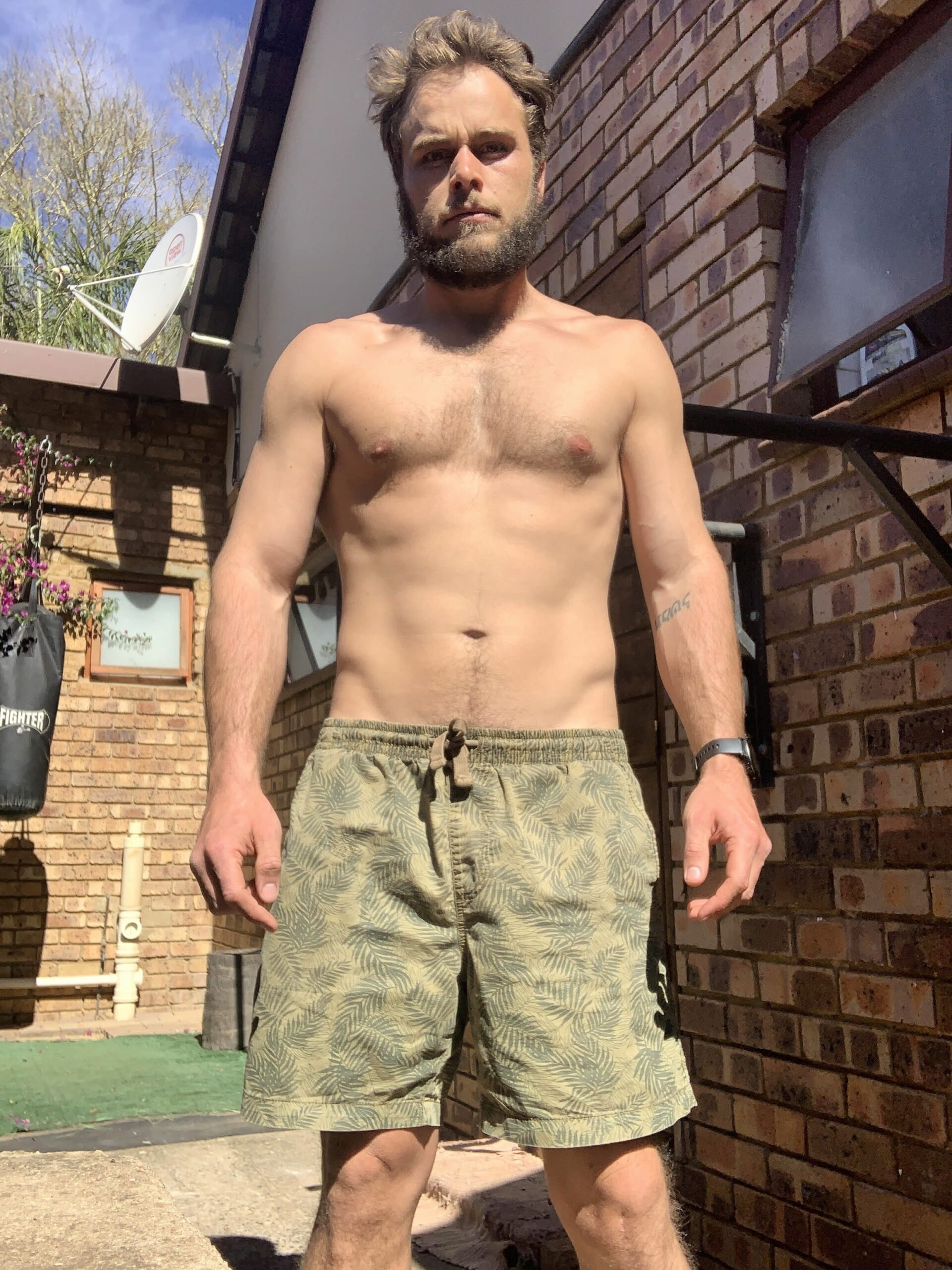 Dave looking shredded